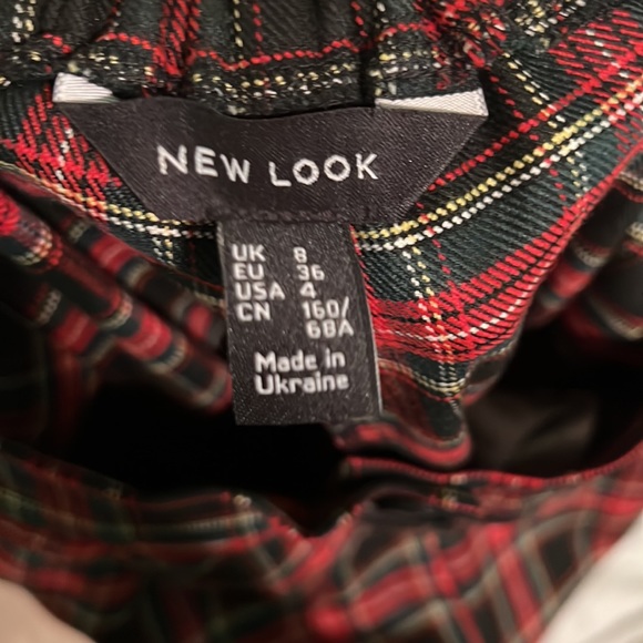 Plaid Straight Leg Pants - Picture 6 of 6